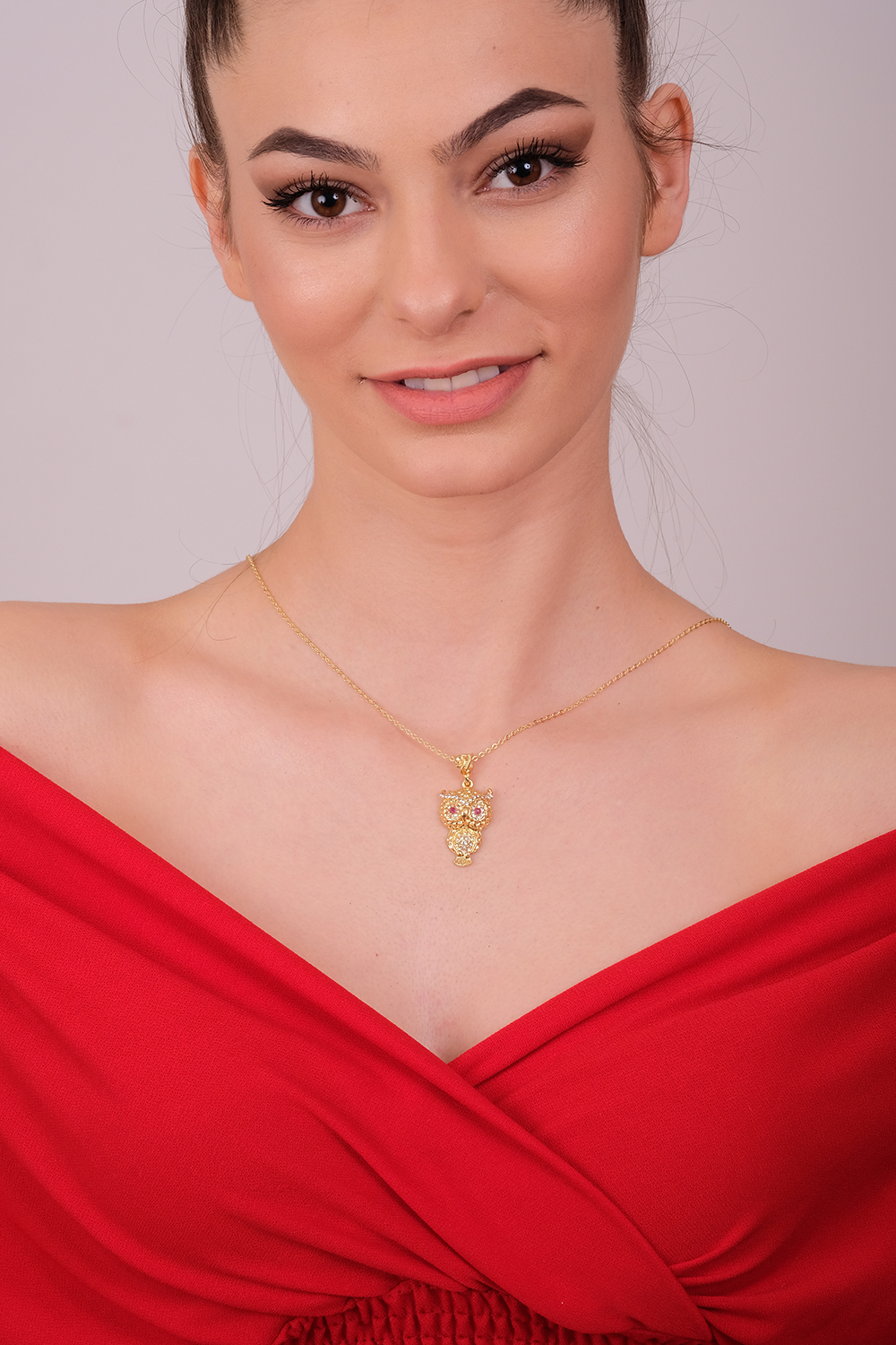 ATHENA Necklace-Gold Plated