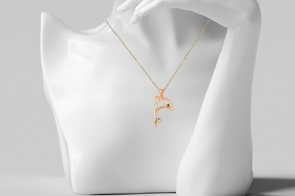 HAPPINESS Gold Plated Necklace