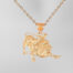 LEO Necklace-Gold Plated