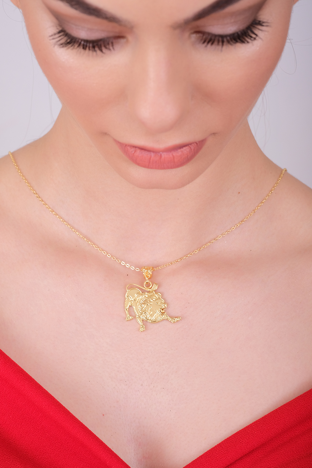 LEO Necklace-Gold Plated