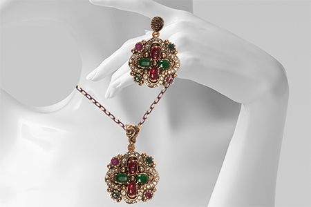 RHODA Necklace and Earrings Jewelry Set