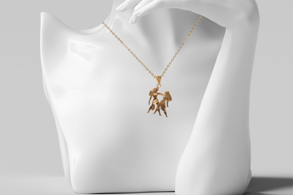 GEMINI Necklace-Gold Plated