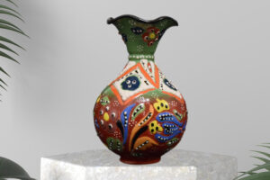 Regular Ceramic Vase 4″
