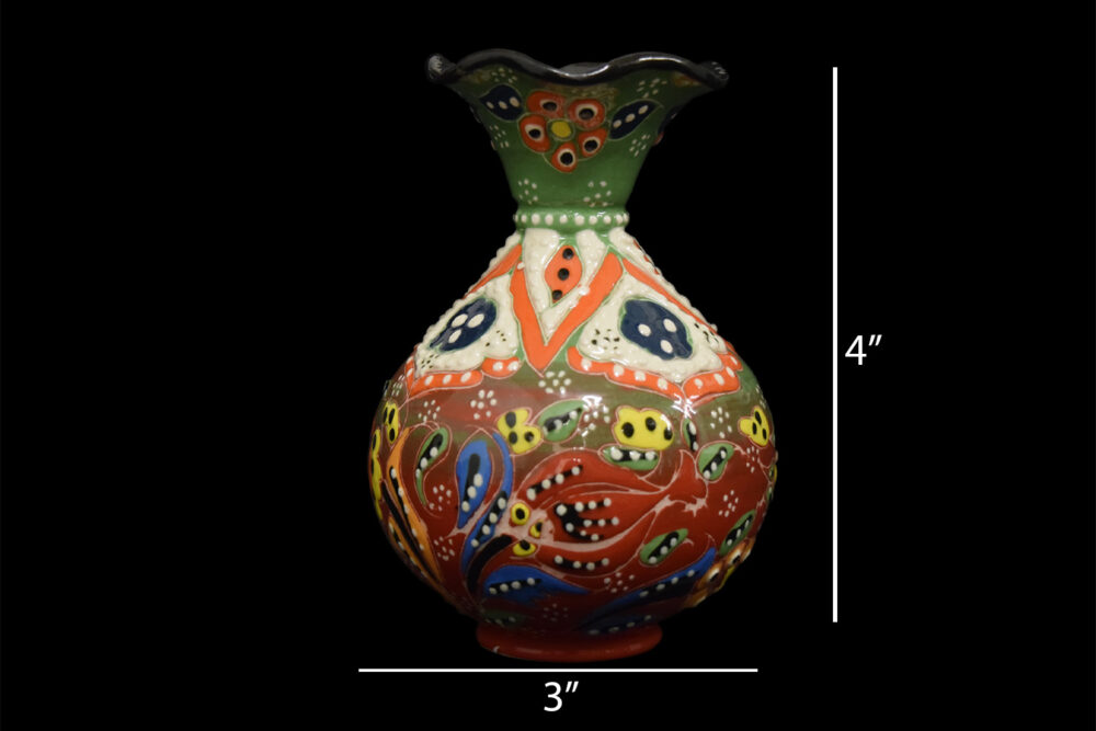Regular Ceramic Vase 4″