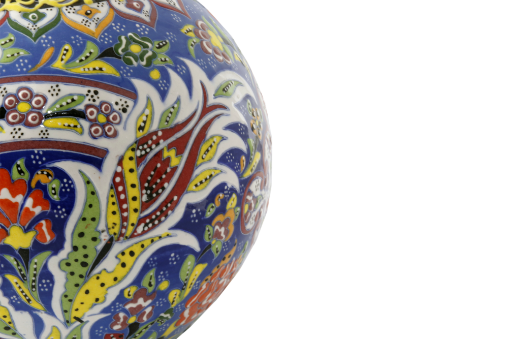 Ceramic Sphere Jar 8″