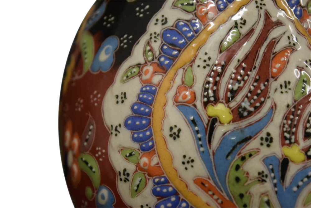 Ceramic Swan Vase 12″
