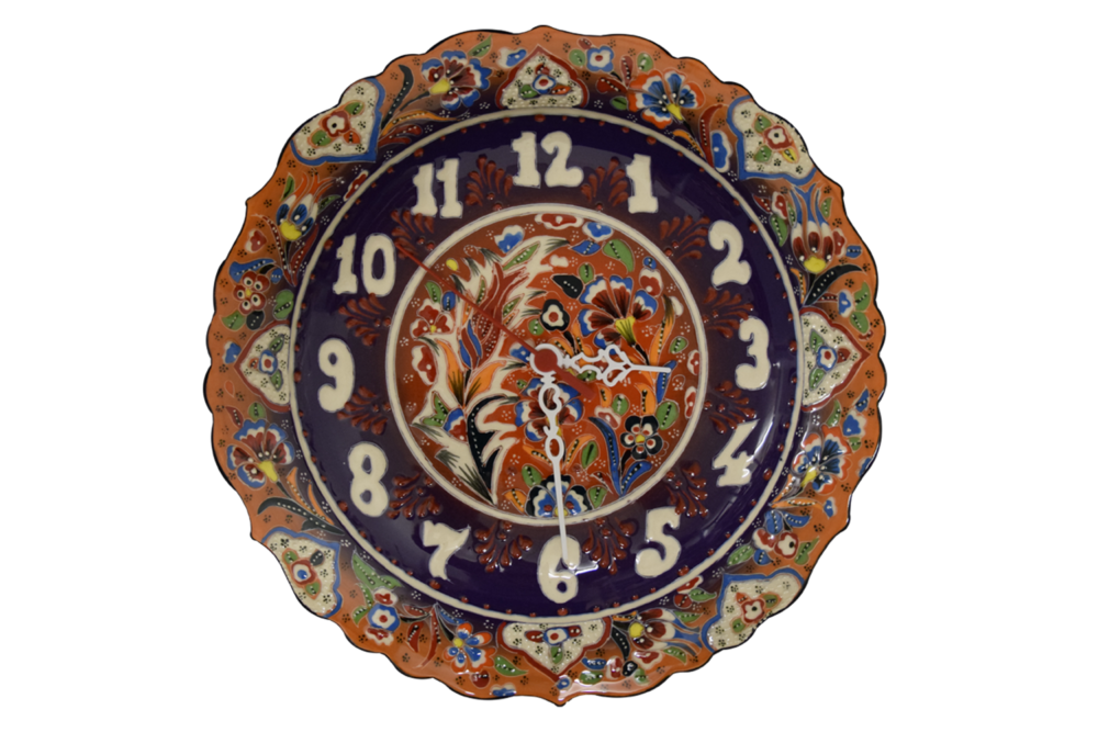 Ceramic Clock 12″