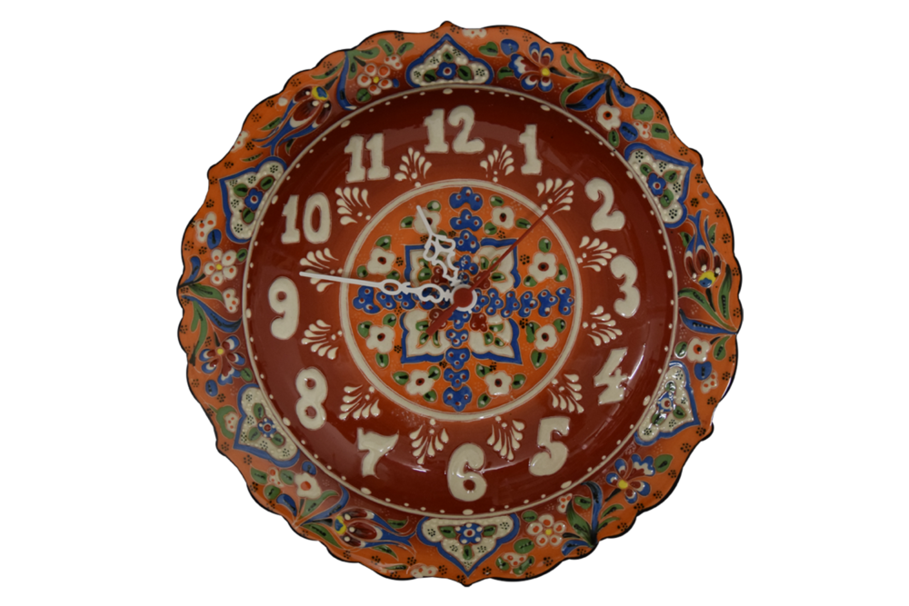 Ceramic Clock 12″