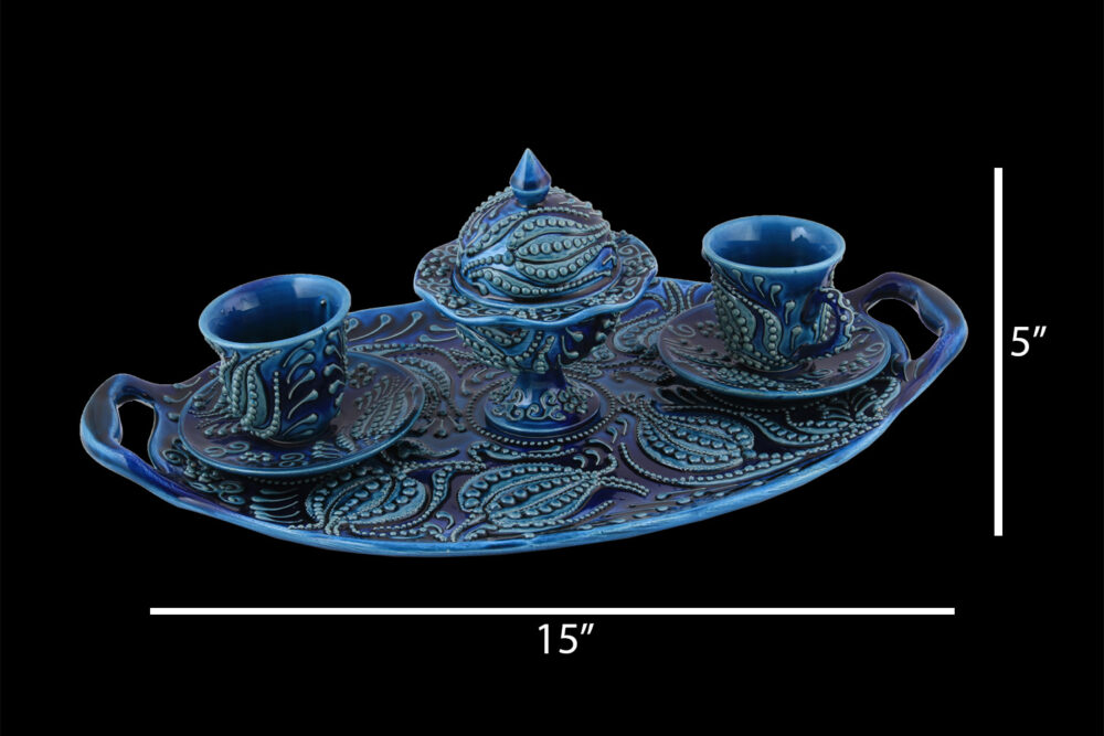 Ceramic 2pc Coffee Set