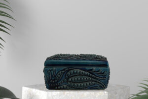 Ceramic Rectangle Jewelry Case