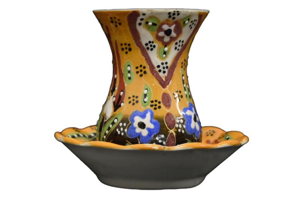 Ceramic 2pc Teacup Set