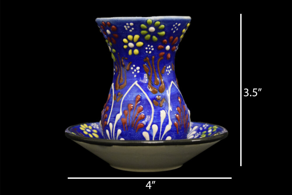 Ceramic 6pc Teacup Set