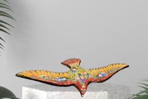 Ceramic Seagull Figurine 14”