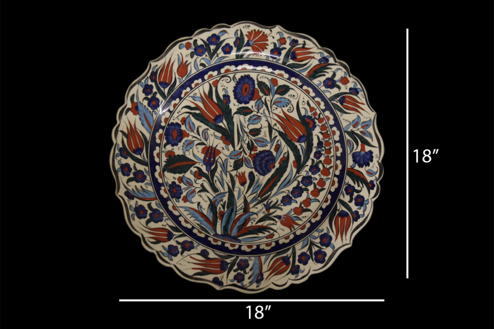 Ceramic Plate 18″
