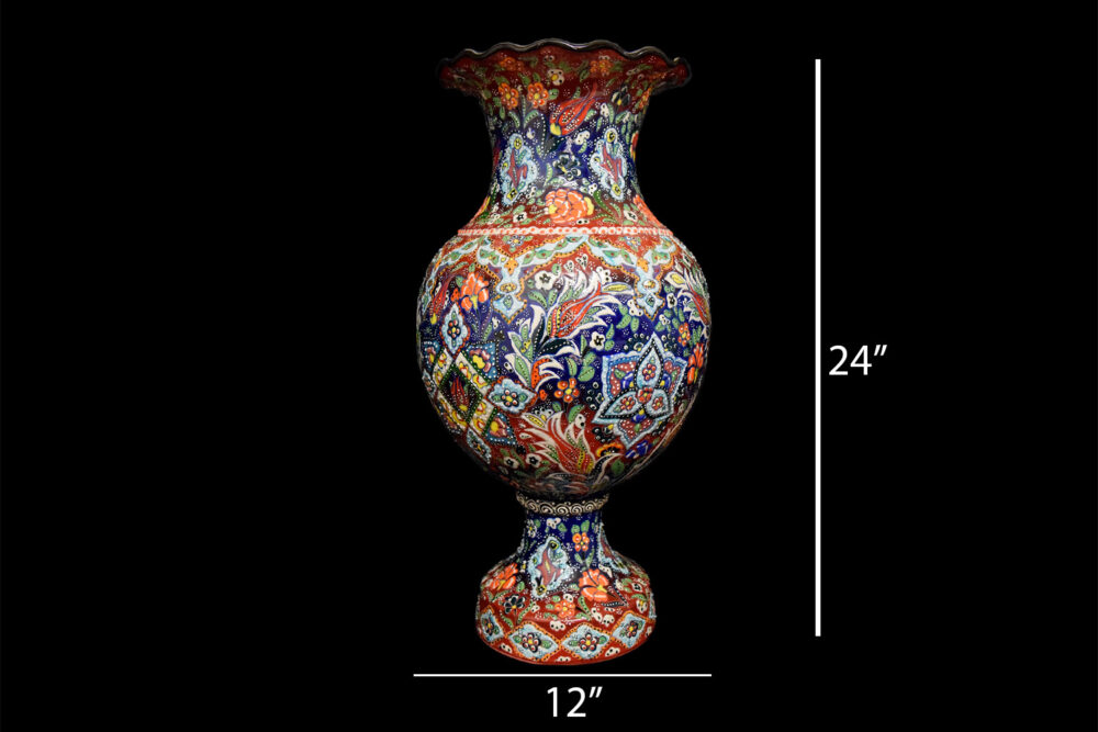 Regular Ceramic Vase 24″