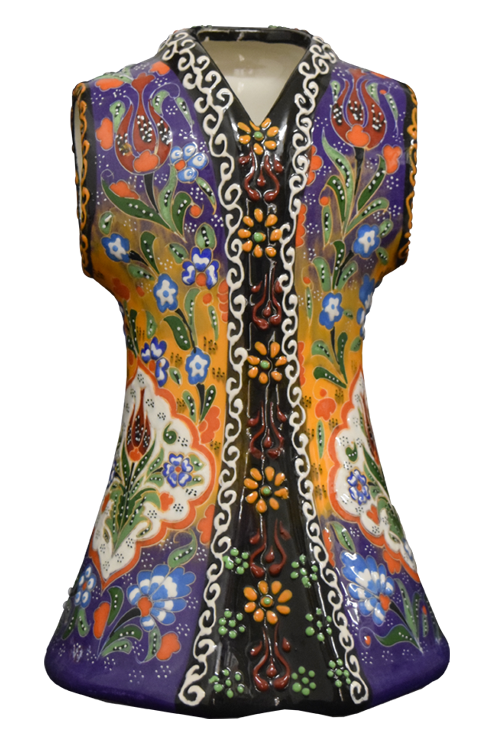 Ceramic Ottoman Robe Figurine 11″