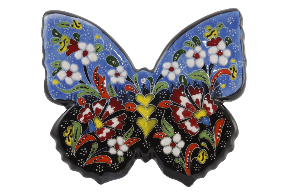 Ceramic 2D Butterfly 5″