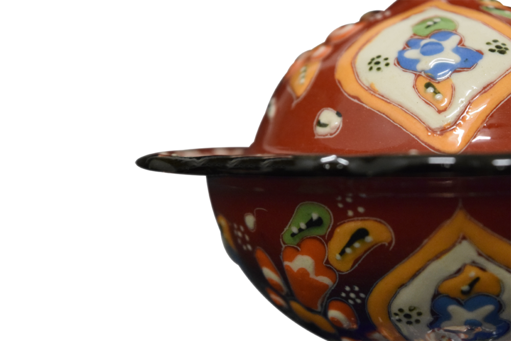 Ceramic Sugar Standing Bowl 4″