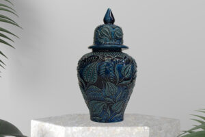 Ceramic King Jar 16"