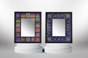 Ceramic Framed Mirrors