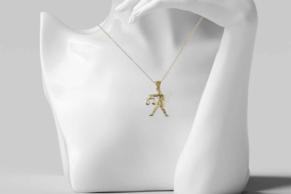 Necklace Libra Gold Plated