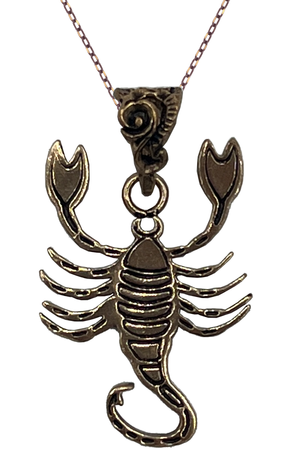 Scorpio necklace-vintage